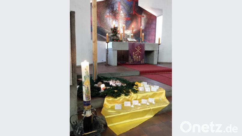 Trauernde können einmal im Monat den speziellen Trauergottesdienst am Hammerweg besuchen. Bild: Malteser/exb
