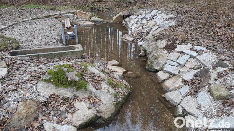 Kneippbecken, Barfußpfad und Wasserspiele werden Erwachsene und Kinder anlocken. Im Frühjahr ist es soweit. Bild: gi