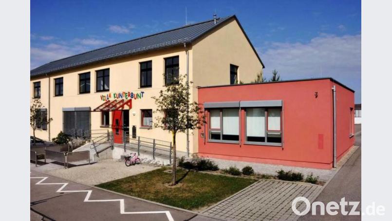 Der Kindergarten &quot;Villa Kunterbunt&quot; im Wackersdorfer Ortsteil Heselbach Bild: Gemeinde Wackersdorf/exb