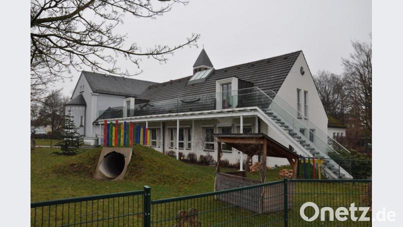 Der evangelische Kindergarten ist der einzige in Tirschenreuth ohne Kinderkrippe. Das soll sich mit einem Anbau ändern. Der Stadtrat hat den Bedarf für die Gruppen anerkannt. Bild: ws