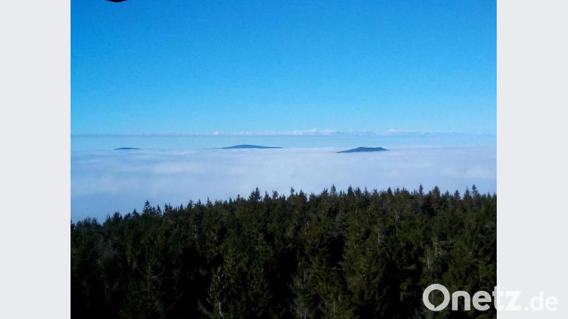 Ein toller Ausblick belohnte die Wanderer Bild: fpoz