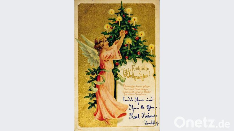 Weihnachtskarte Repro: Fürk