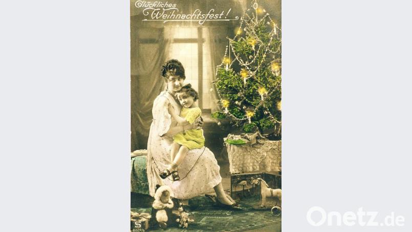 Weihnachtskarte Repro: Fürk