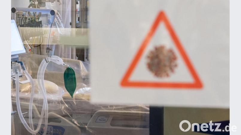 Die meisten Intensivbetten der Krankenhäuser in Amberg und Sulzbach-Rosenberg sind derzeit belegt. Bild: Robert Michael/dpa