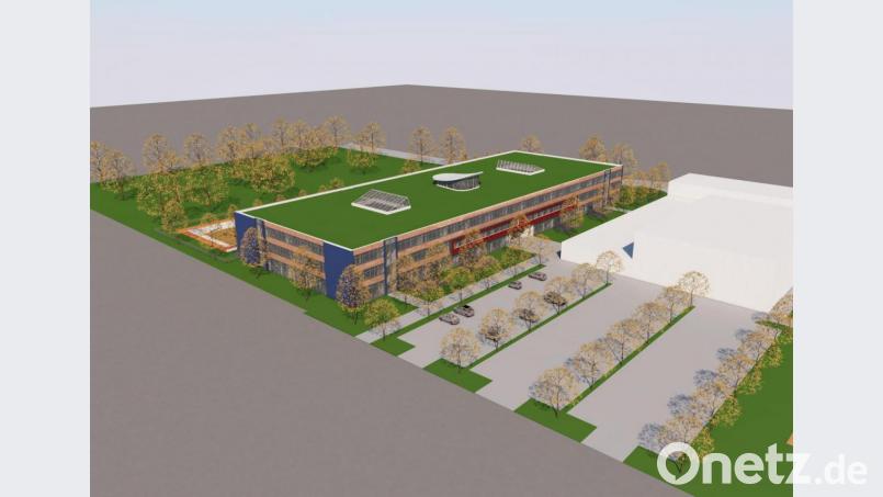 Blick aus Richtung Weigelstraße. Grafik: Obel-Architekten
