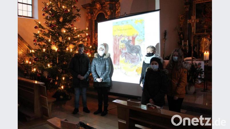 Das "Krippenspiel light" steht ganz im Zeichen der Weihnachtsgeschichte. Bild: pi