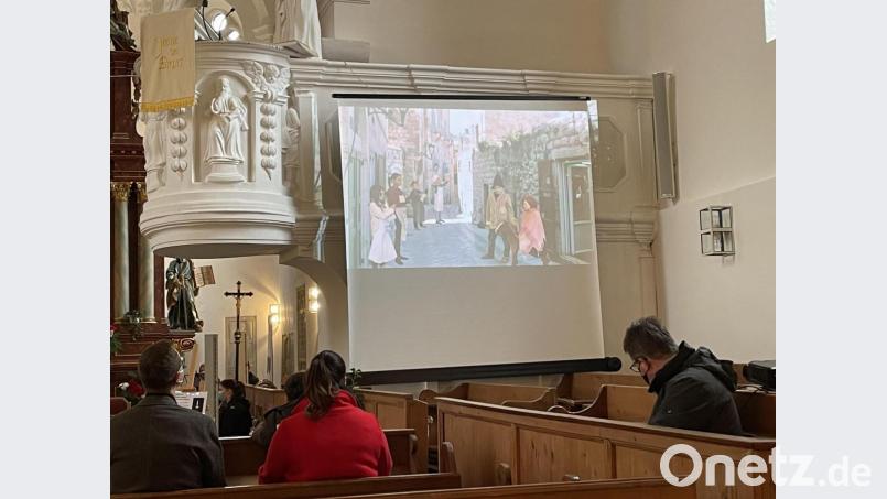 Sehr beeindruckend war das Krippenspiel als Fotostory gestaltet. Lob dafür gebührt dem Personal des Kinderhauses der kleinen Füße in Neustadt am Kulm. Bild: rpp