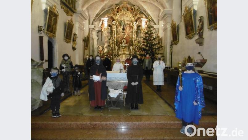 Das Krippenspiel in Luhe Bild: rgl