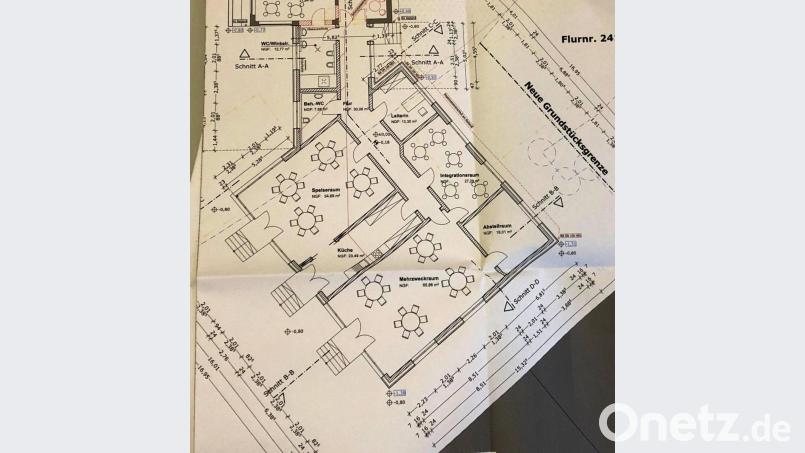 Raumgestaltung: Speiseraum, Mehrzweckraum, Integrationsraum, Büro für die Leiterin und ein Abstellraum werden entstehen. Bild: bjo