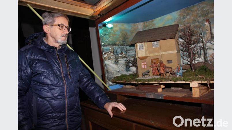 Überraschungen seien beim Kripperlgehen durch die Amberger Kirchen garantiert, versichert Rudolf Braun. Für den stellvertretenden Vorsitzenden der Amberger Krippenfreunde ist die Zeit zwischen Weihnachten und dem Dreikönigstag dafür ideal. Bild: ads