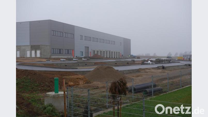 Mit dem Bau des neuen Wendehammers wird Teil II der Erschließung des Gewerbegebiets &quot;Zankeltrad&quot; allmählich beendet. Bild: fjo