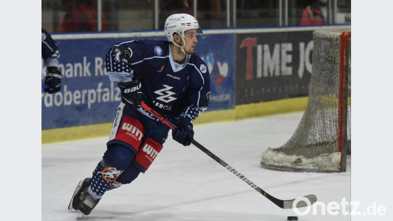 Tomas Rubes feierte beim 4:3-Sieg der Blue Devils im Memmingen sein Comeback. Bei 100 Prozent ist der Tscheche allerdings nicht. Archivbild: gb