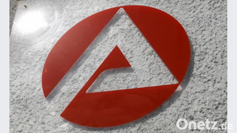 Das Logo der Agentur für Arbeit. Bild: dpa