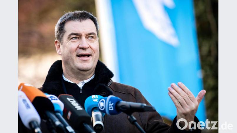 Ministerpräsident Markus Söder (CSU hat 2020 ein weiteres Konzept zur Behördenverlagerung vorgelegt Archivbild: Matthias Balk