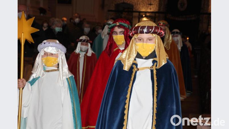 Der Einzug der Sternsinger in die Basilika. Bild: kro