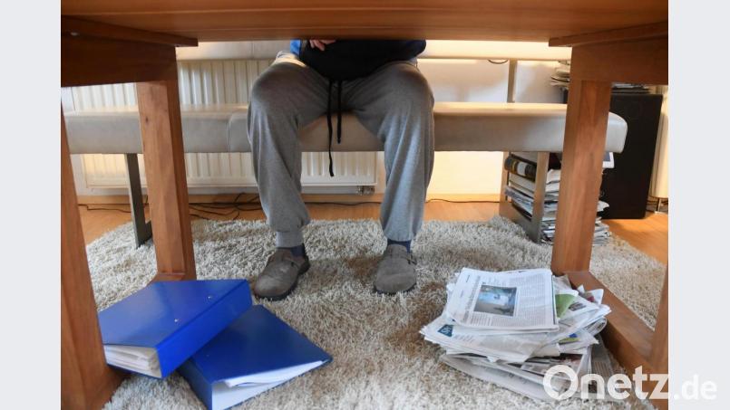 Das wohl beliebteste Kleidungsstück des Coronajahrs 2020: die Jogginghose im Homeoffice. Bild: Gabi Schönberger