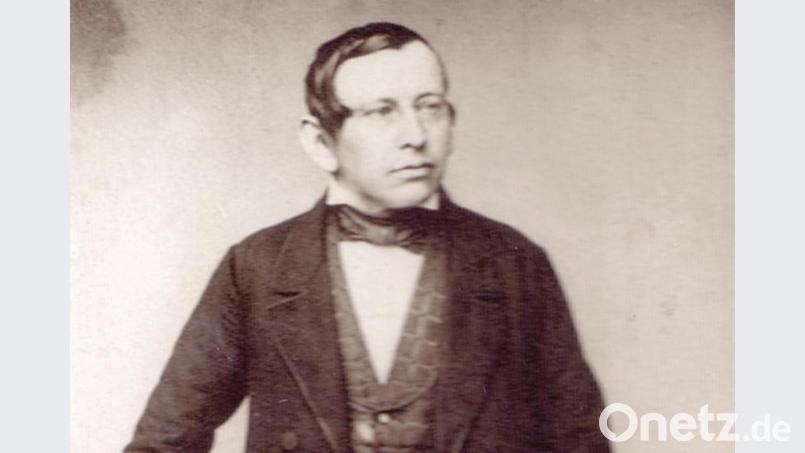Johann Gabriel Seeberger, um 1870 Bürgermeister im Markt Redwitz. Archivbild: Stadt Marktredwitz/exb