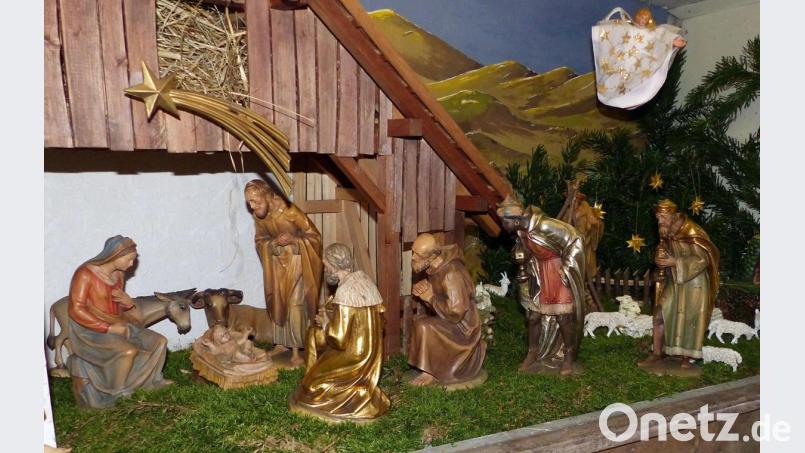 Die Heiligen Drei Könige sind heuer nur in der Krippe der Pfarrkirche St. Luzia zu finden. Die alljährliche Sternsingeraktion fällt der Pandemie zum Opfer. Bild: lgc