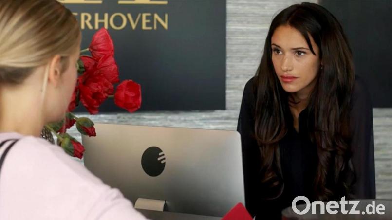 Hanna Weig bei den Dreharbeiten zu "Verbotene Liebe - Next Generation". Bild: TV NOW