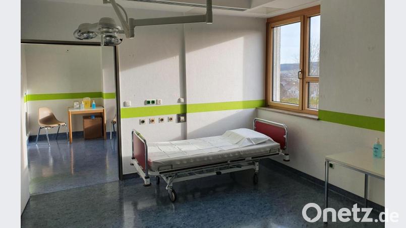 In vier Zimmern des ehemaligen Nabburger Krankenhauses wird der Impfstoff gespritzt. Bild: Tietz