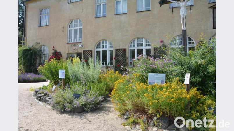 Das Gartenschulhaus im Natur- und Erlebnisgarten des Klosters Waldsassen. Bild: Kubz/exb