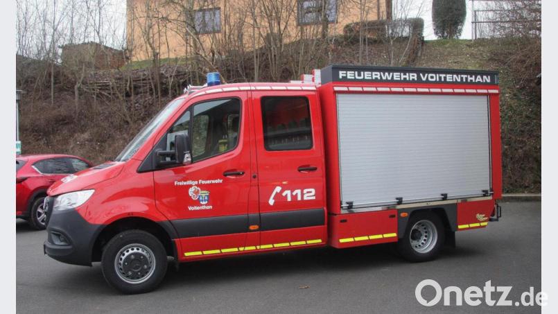 Das Ersatzfahrzeug der Voitenthaner Feuerwehr kostete rund 99.000 Euro. Bild: wro