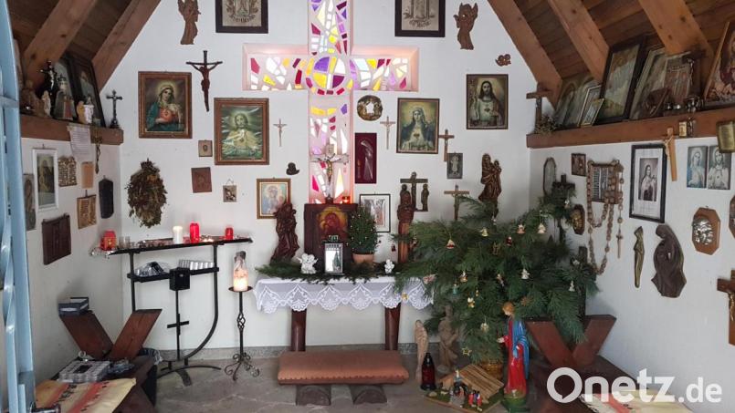 Ein Blick ins Innere der Kapelle. Bild: gi