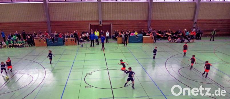Geht es nach den Kreisräten, können solche Hallenturniere für den Fußball-Nachwuchs auch in den Wintern 2011 und 2022 in der Turnhalle des Gymnasiums Neustadtüberf die Bühne gehen. Bild: adj
