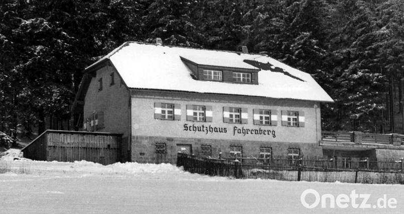 Schutzhaus Fahrenberg in den ersten Jahren nach dem Bau Archivbild: fvo
