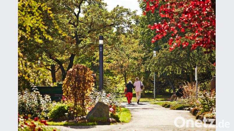 Besucher im Kurpark in Bad Wörishofen - der Kurort wuchs mit dem Kneipp-Tourismus. Bild: Kur- und Tourismusbetrieb Bad Wo·rishofen/dpa-tmn