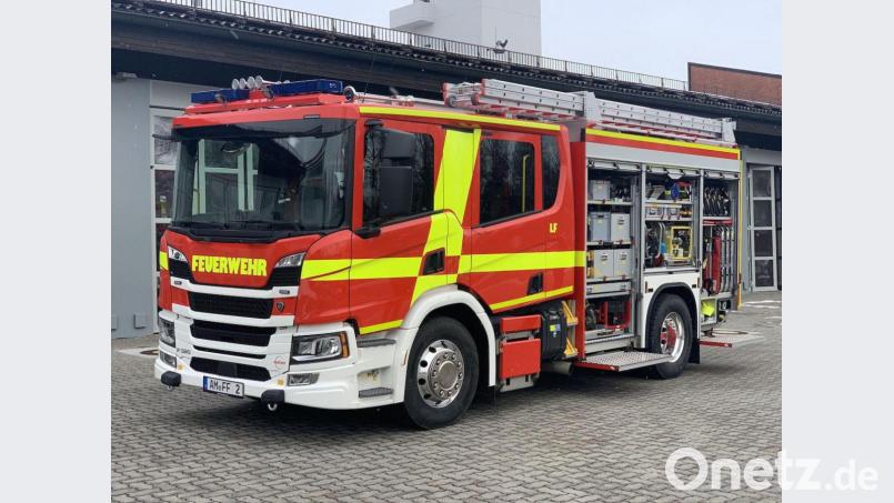 Das neue Löschfahrzeug LF 20 der Amberger Feuerwehr wird Ende der Woche in Dienst gestellt. Bild: Feuerwehr Amberg/exb