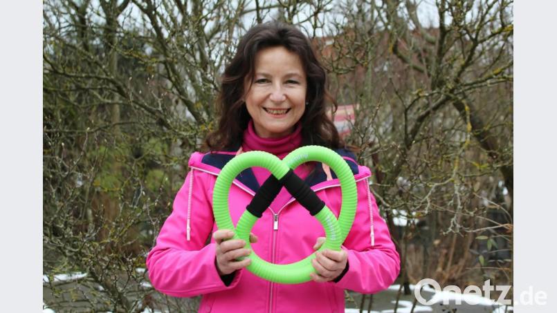 &quot;Smoveys lassen sich ganz leicht ins Workout integrieren und haben eine große Wirkung&quot;, sagt Coach Annette Huber. Bild: Evi Wagner