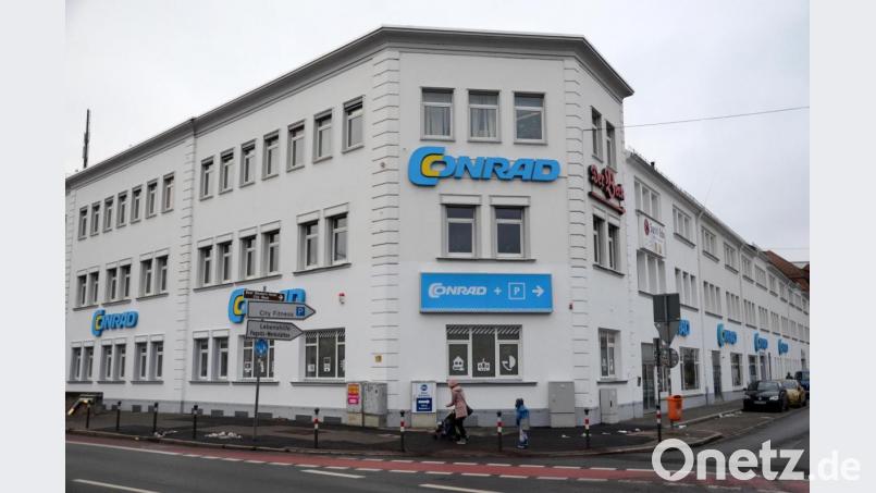 Mitte November 2021 wird die Conrad-Filiale in Nürnberg geschlossen. Sie ist die älteste Zweigniederlassung des Oberpfälzer Familienunternehmens aus Hirschau. Bild: spw