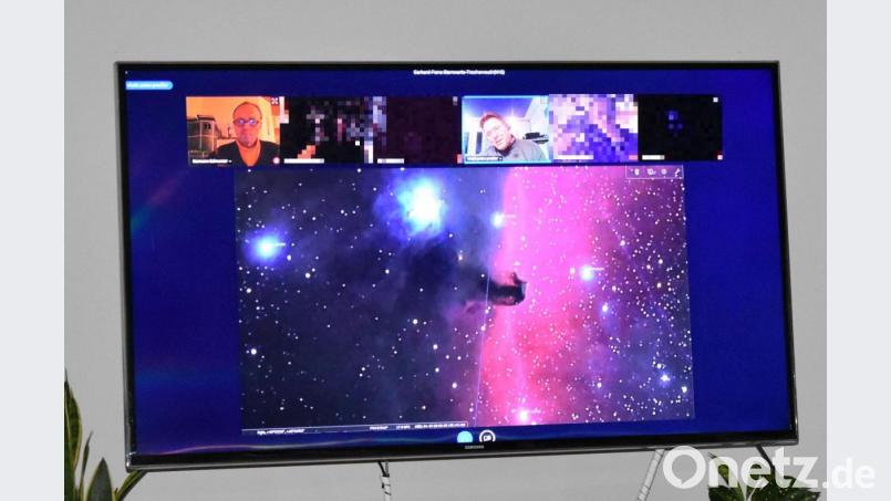 Über das Open-Source-Programm &quot;Stellarium&quot; wird auch der Pferdekopfnebel im Sternbild des &quot;Orion&quot; sichtbar. Bild: lue