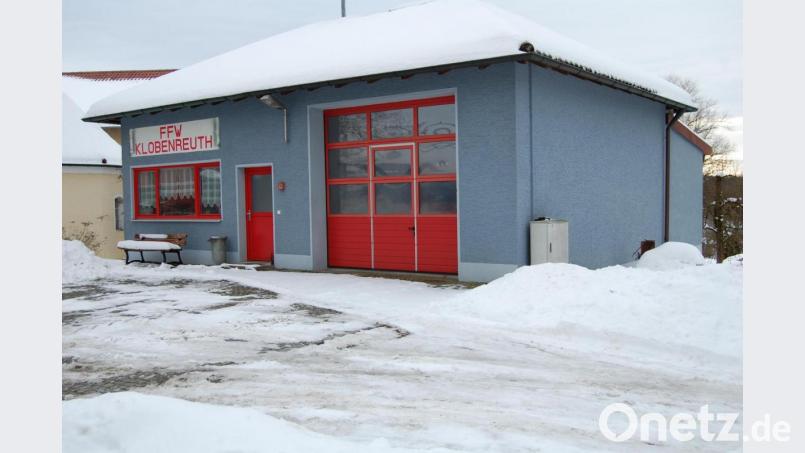 Die Klobenreuther Feuerwehr plant einen Anbau ans Gerätehaus. Bild: sm