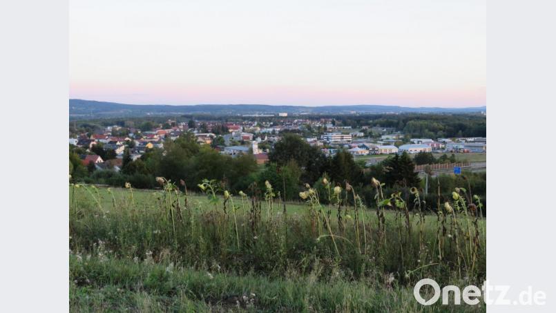 Blick auf Altenstadt/WN von der Anhöhe an der Windischeschenbacher Straße. Die Gemeinde hatim verganenen Jahr 65 Einwohner verloren Bild: adj