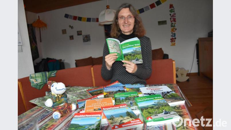 Eva Krötz hat mittlerweile elf Bücher für Ausflüge zu Fuß und mit dem Rad geschrieben. Auch im Oberpfälzer Wald hat sie viele schöne Ecken und Winkel aufgespürt. Bild: ui
