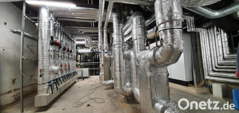Die Technik ist im Keller untergebracht. Bild: fph