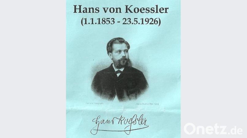Hans von Koessler. Bild: hl