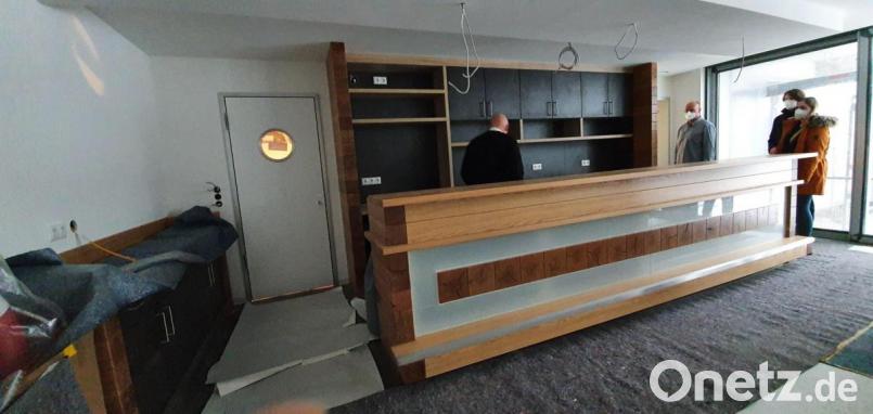 Hier entsteht das Restaurant. Bild: fph