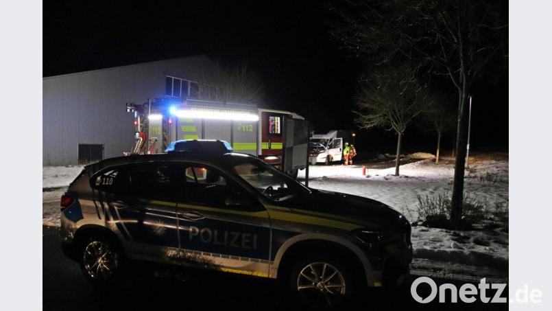 Die Feuerwehr Grafenwöhr wurde am Freitagabend zu den Wohnmobilparkplätzen in Grafenwöhr gerufen. Bild: Jürgen Masching