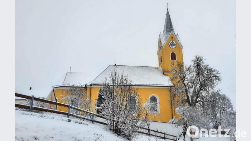 Die Kirche St. Martin in Griesbach. Die Pfarrei ist die höchstgelegene in der Oberpfalz. Bild: tsp