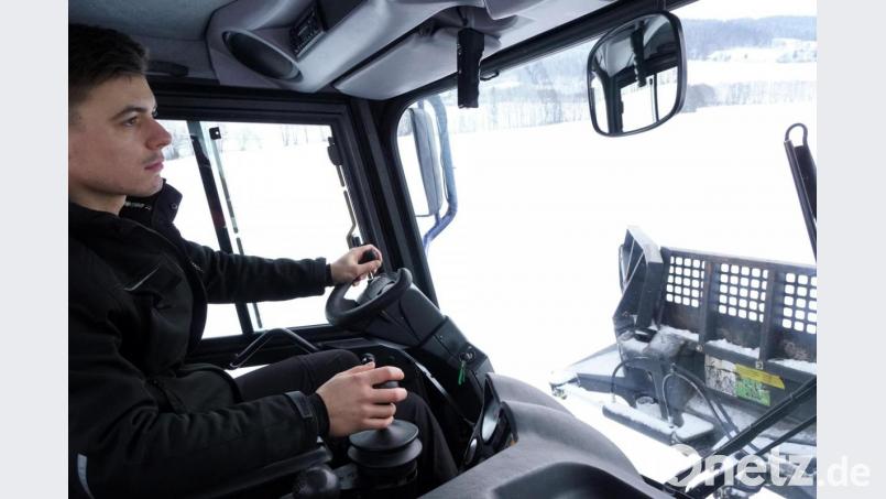 Eineinhalb Stunden ist Andreas Popp mit dem Spurgerät unterwegs. Bild: bkr