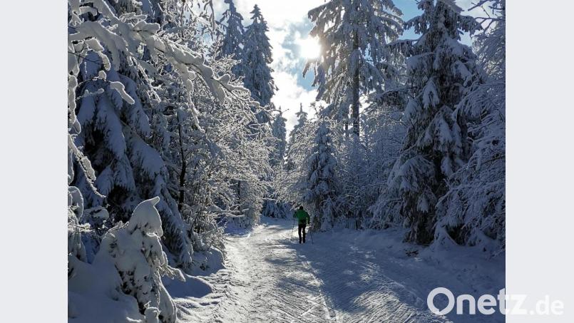 Winterspaziergang auf der Silberhütte. Bild: Werner Hopf/exb