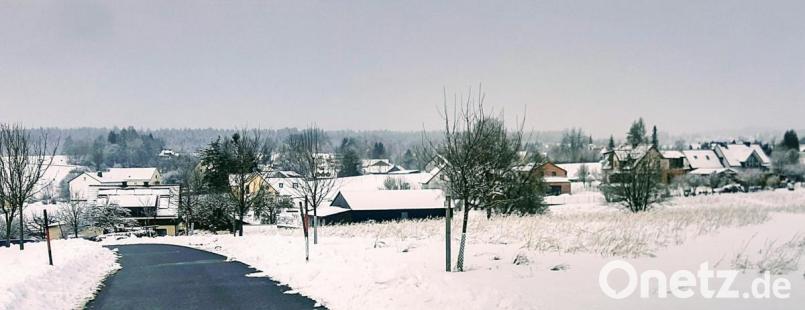 Derzeit ist das Baugebiet Brunnäcker tief verschneit. Wenn hier der Schnee im Winter weggetaut ist, beginnt hier eine rege Bautätigkeit. Bild: ld