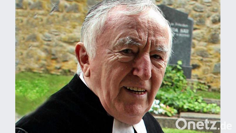 Pfarrer Werner Tröbs. Archivbild: R. Kreuzer