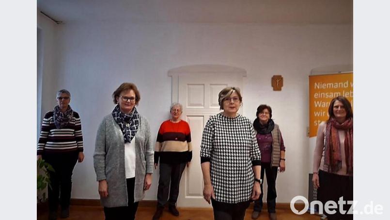 Monika Kagerer (Zweite von links) verstärkt künftig das Team des Hospizvereins. Bild: Irmgard Berr/exb