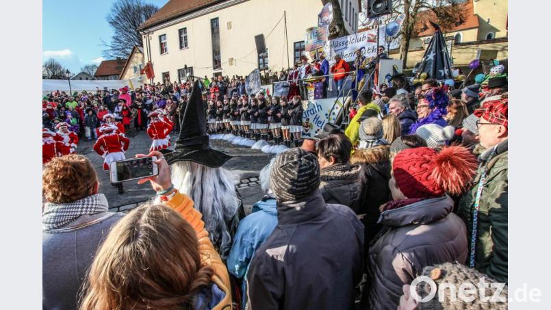 Einen Faschingszug wie in den vergangenen Jahren (im Bild die Veranstaltung 2018) früher wird es dieses Jahr in Münchenreuth nicht geben. Bild: Bernhard Eckstein/exb