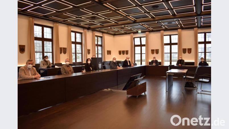 Über den aktuellen Stand des Digitalunterrichts informierten Vertreter der Schulleitungen, des Landratsamts und des Schulamts. Bild: szl