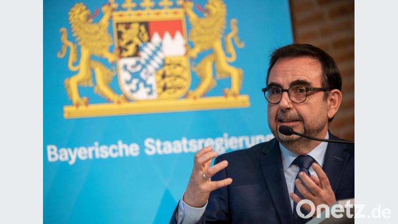 München: Klaus Holetschek (CSU), bayerischer Staatsminister für Gesundheit und Pflege. Bild: Peter Kneffel/dpa